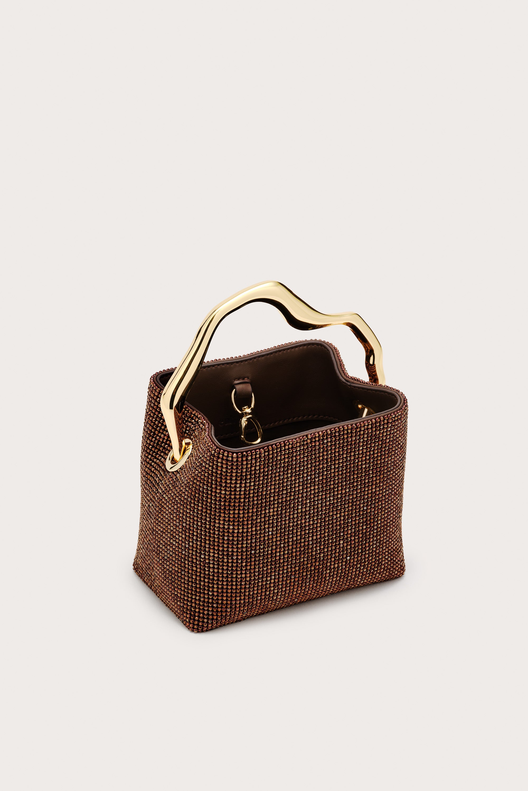 SOLENE MINI RHINESTONE BAG - JAVA