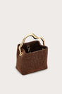 SOLENE MINI RHINESTONE BAG - JAVA