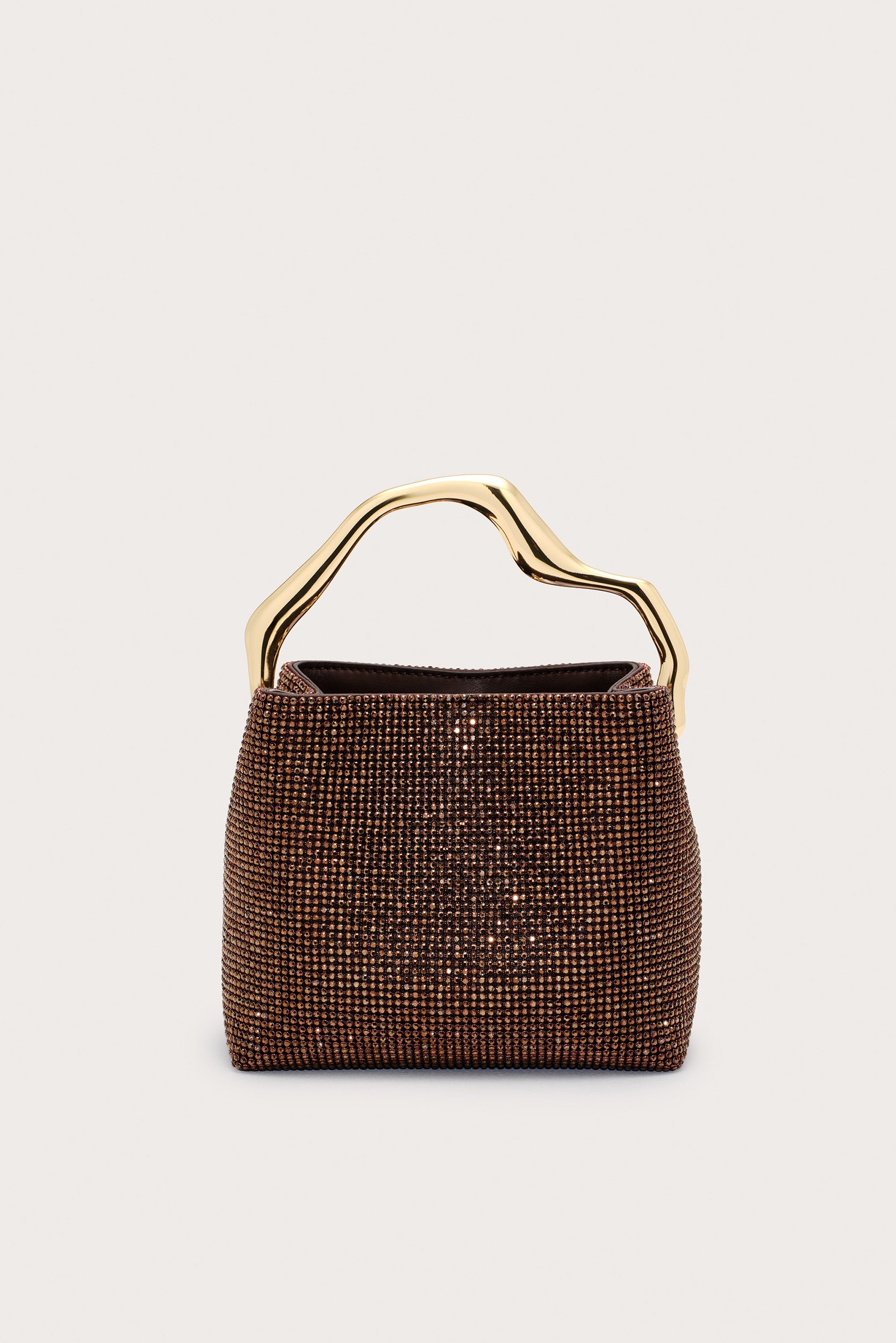 SOLENE MINI RHINESTONE BAG - JAVA
