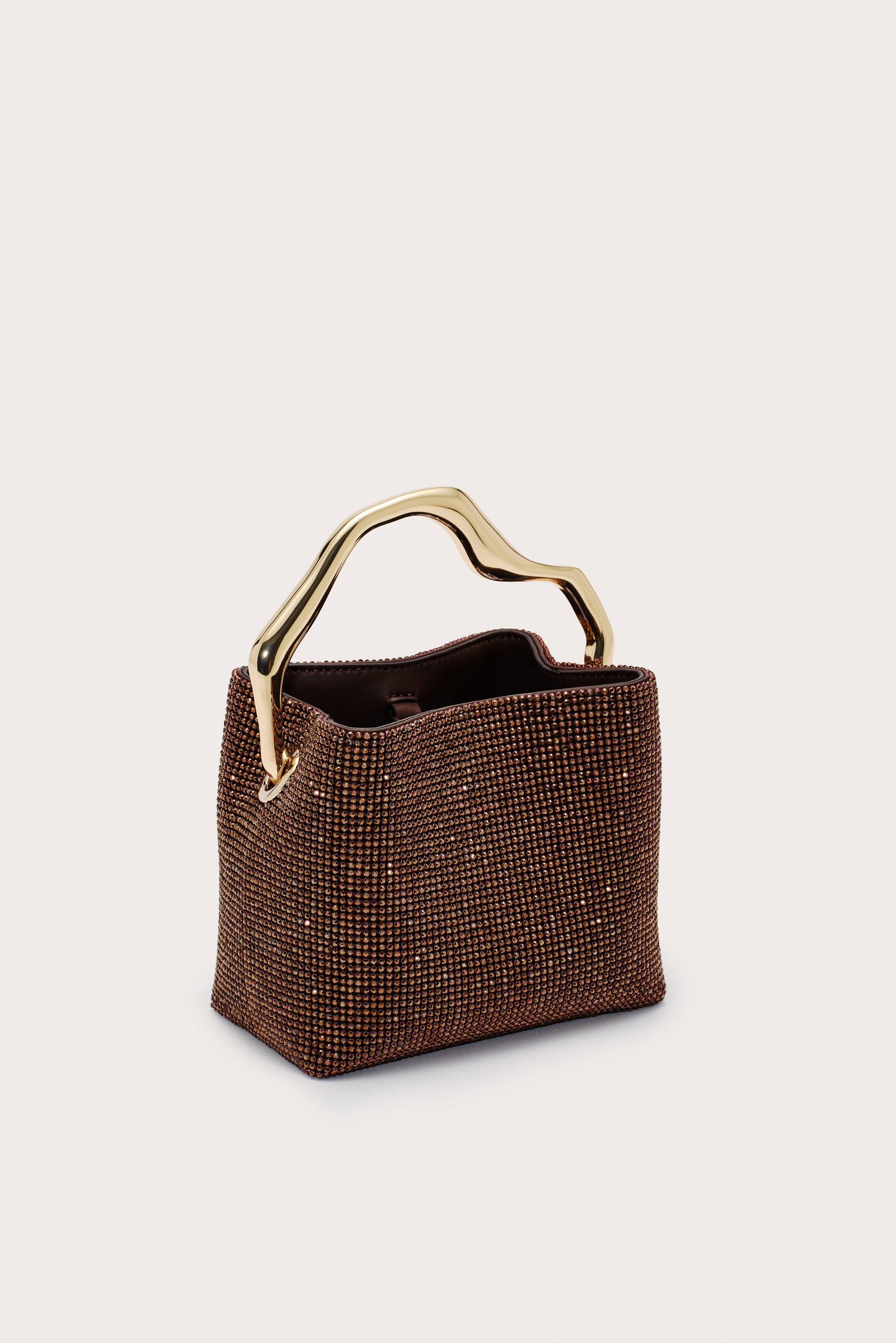 SOLENE MINI RHINESTONE BAG - JAVA