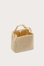 SOLENE MINI RHINESTONE BAG - SAND DOLLAR