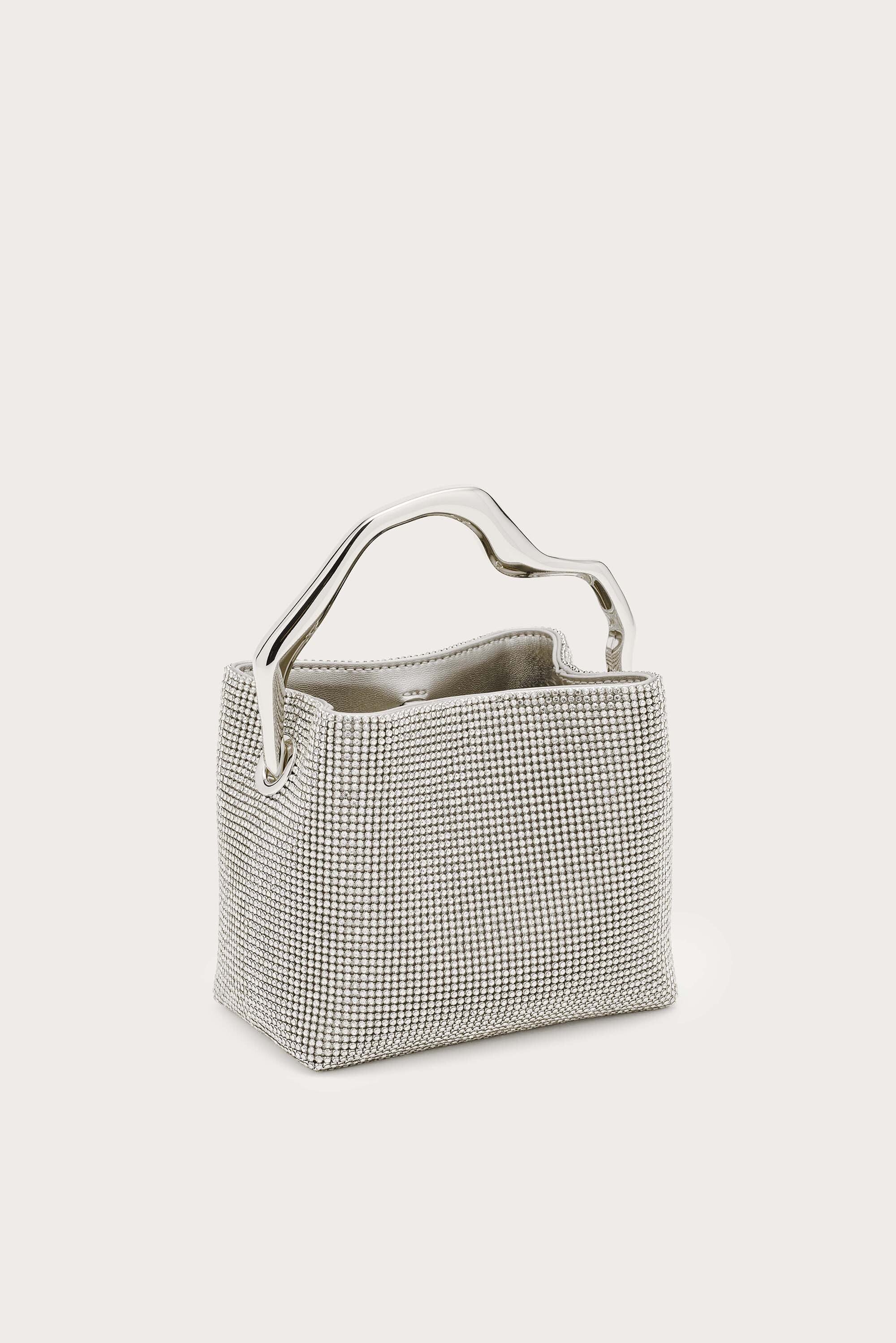 SOLENE MINI RHINESTONE BAG - CLEAR