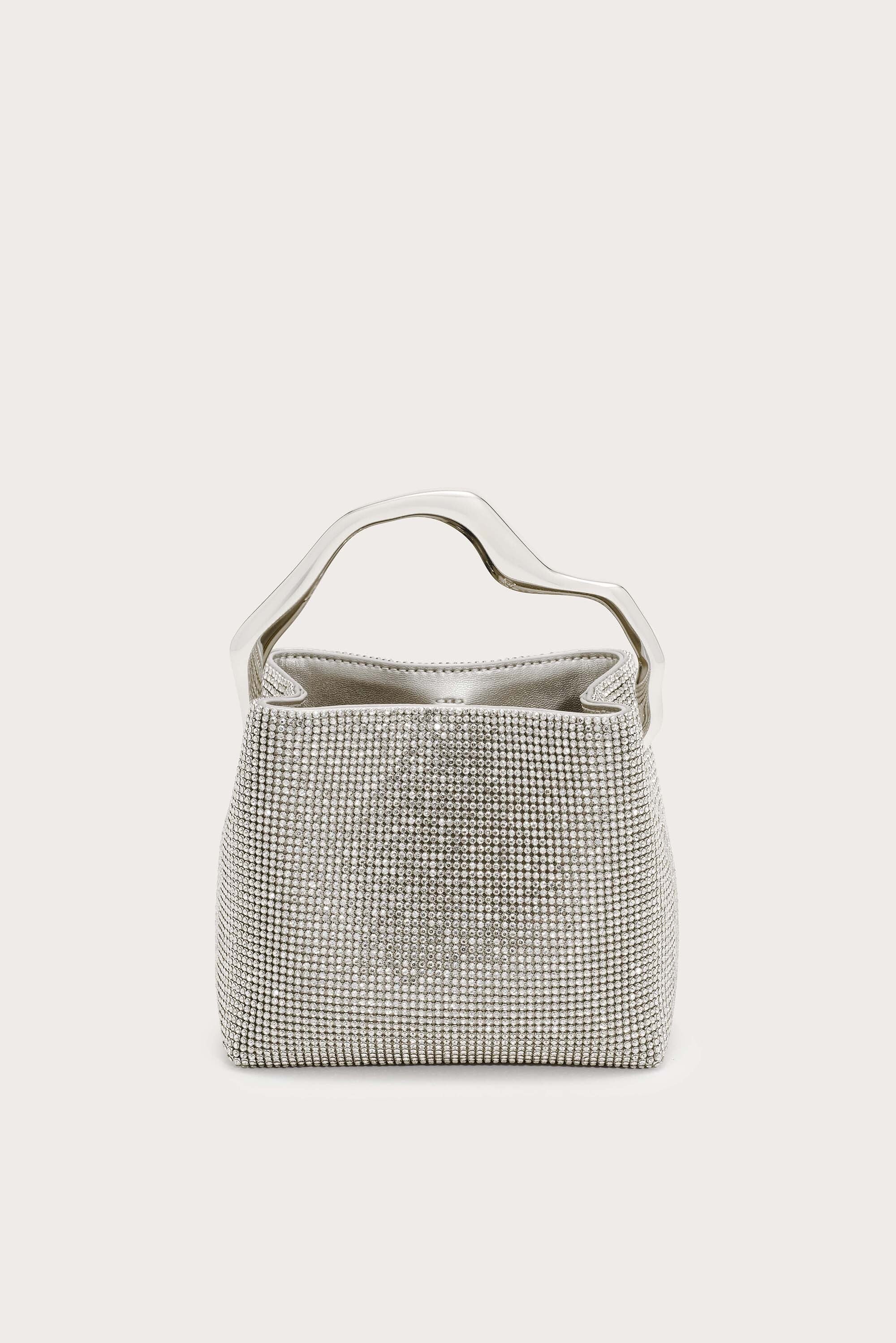 SOLENE MINI RHINESTONE BAG - CLEAR