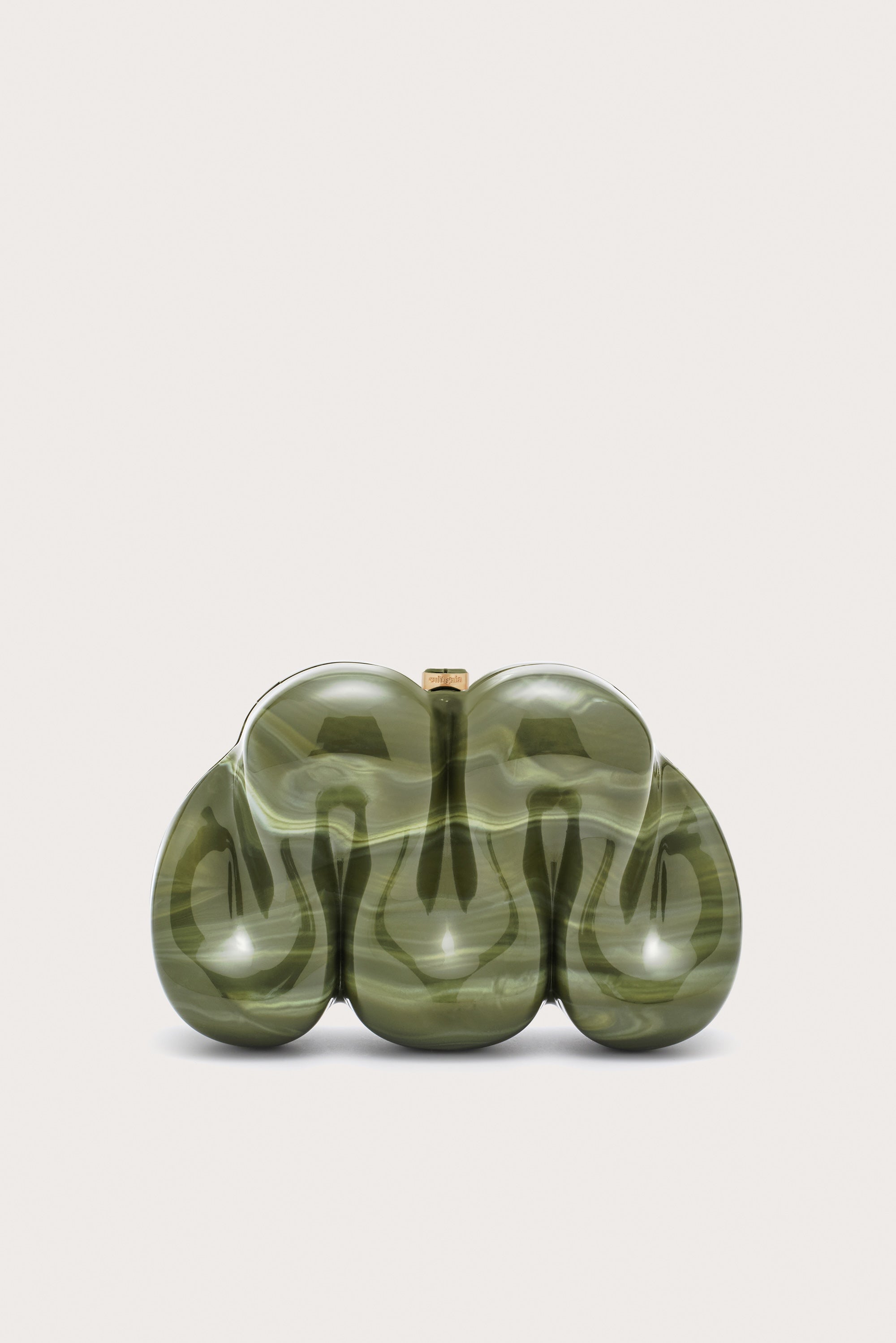 SQUIGGLE CLUTCH - ROSEMARY MULTI