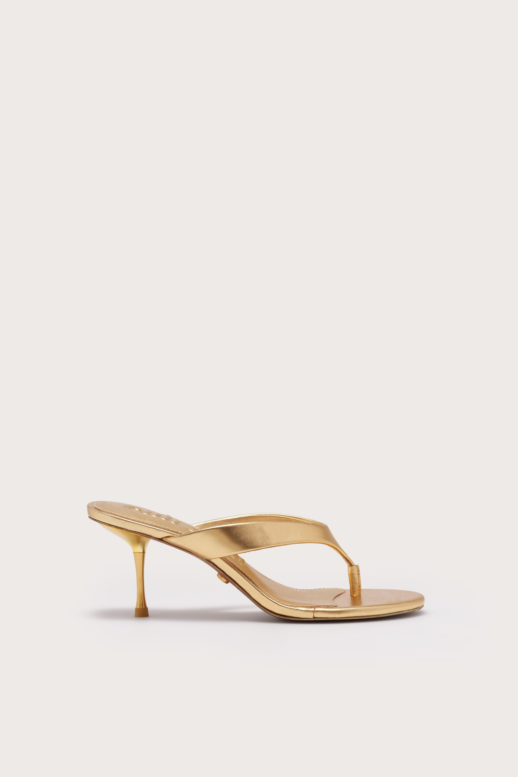 STELLA MID SANDAL - BRASS