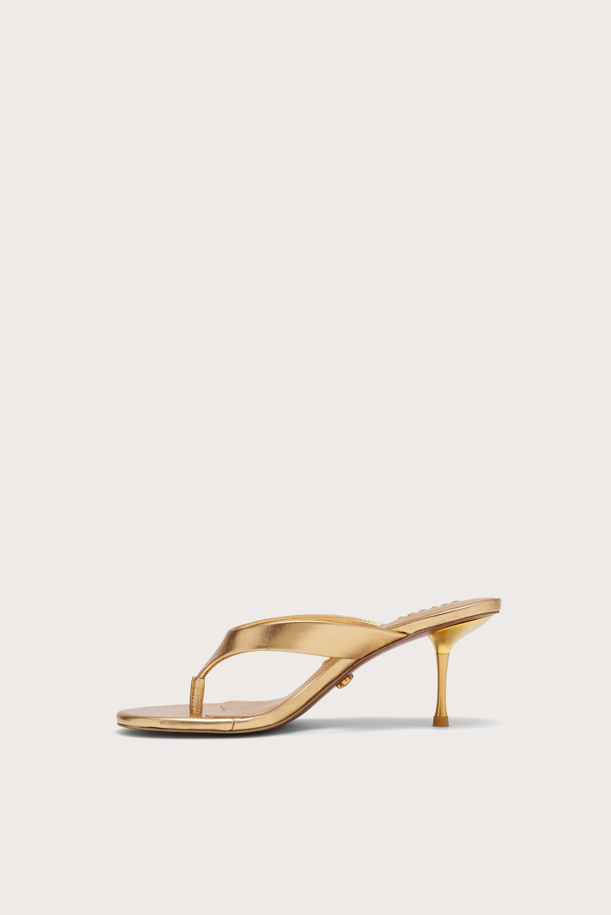 STELLA MID SANDAL - BRASS