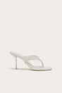 STELLA HEEL - ANTIQUE WHITE