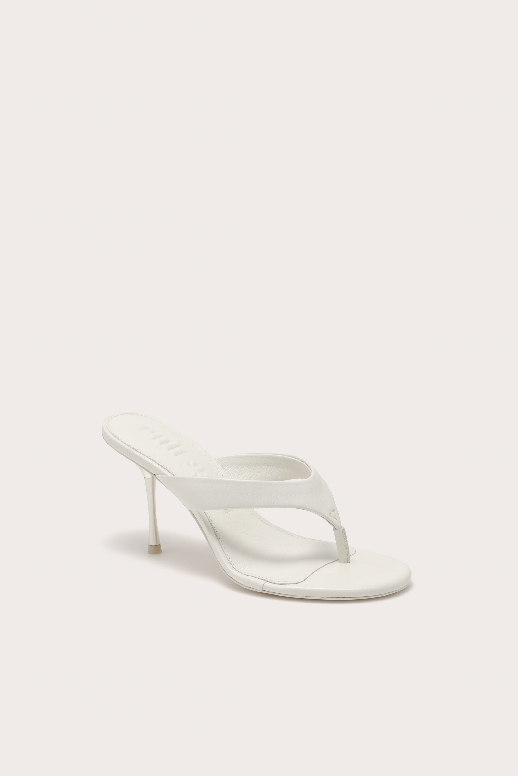 STELLA HEEL - ANTIQUE WHITE