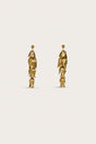 SAFIRA EARRING - ANTIQUE BRASS