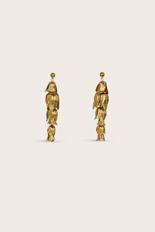 SAFIRA EARRING - ANTIQUE BRASS