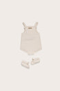 BABY SHAH JUMPSUIT SET - OFF WHITE