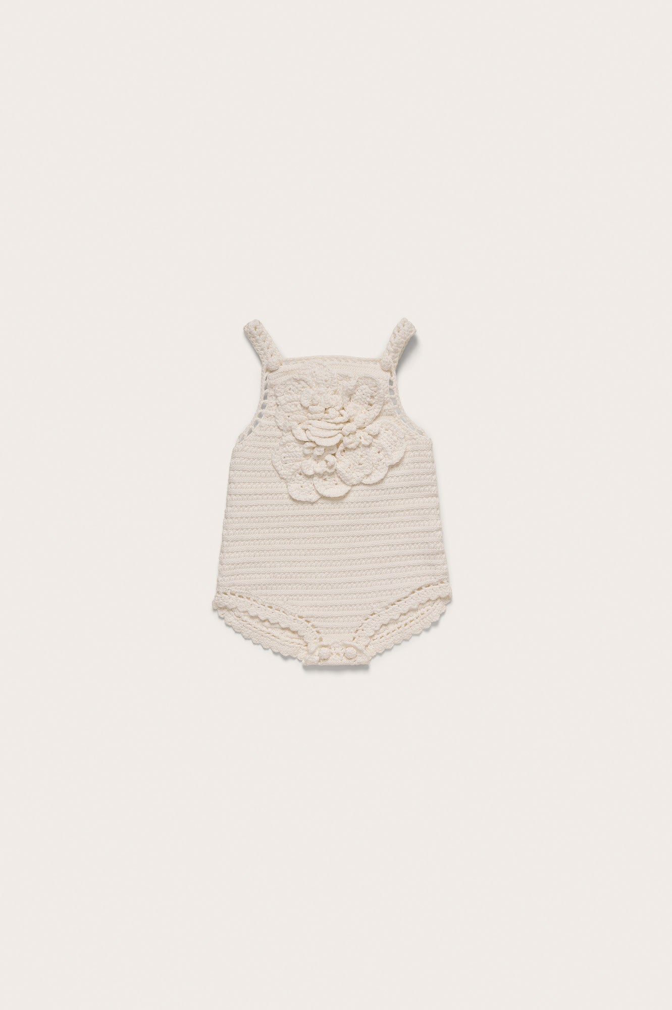 BABY SHAH JUMPSUIT SET - OFF WHITE