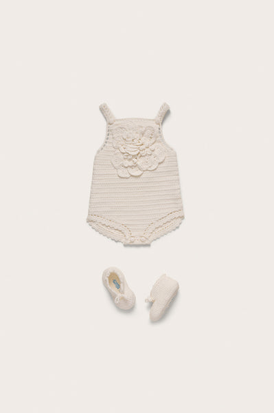 house on the hill baby jumpsuits 美品　60 BABY SHAH JUMPSUIT SET - OFF WHITE – CULT GAIA