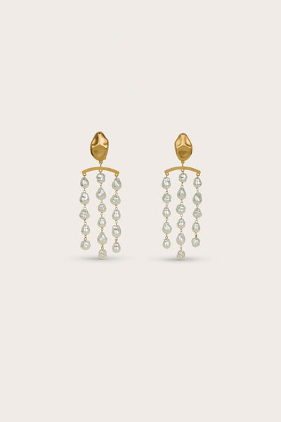 SHIVANI EARRING - ANTIQUE BRASS – CULT GAIA SHIVANI EARRING - ANTIQUE BRASS – CULT GAIA