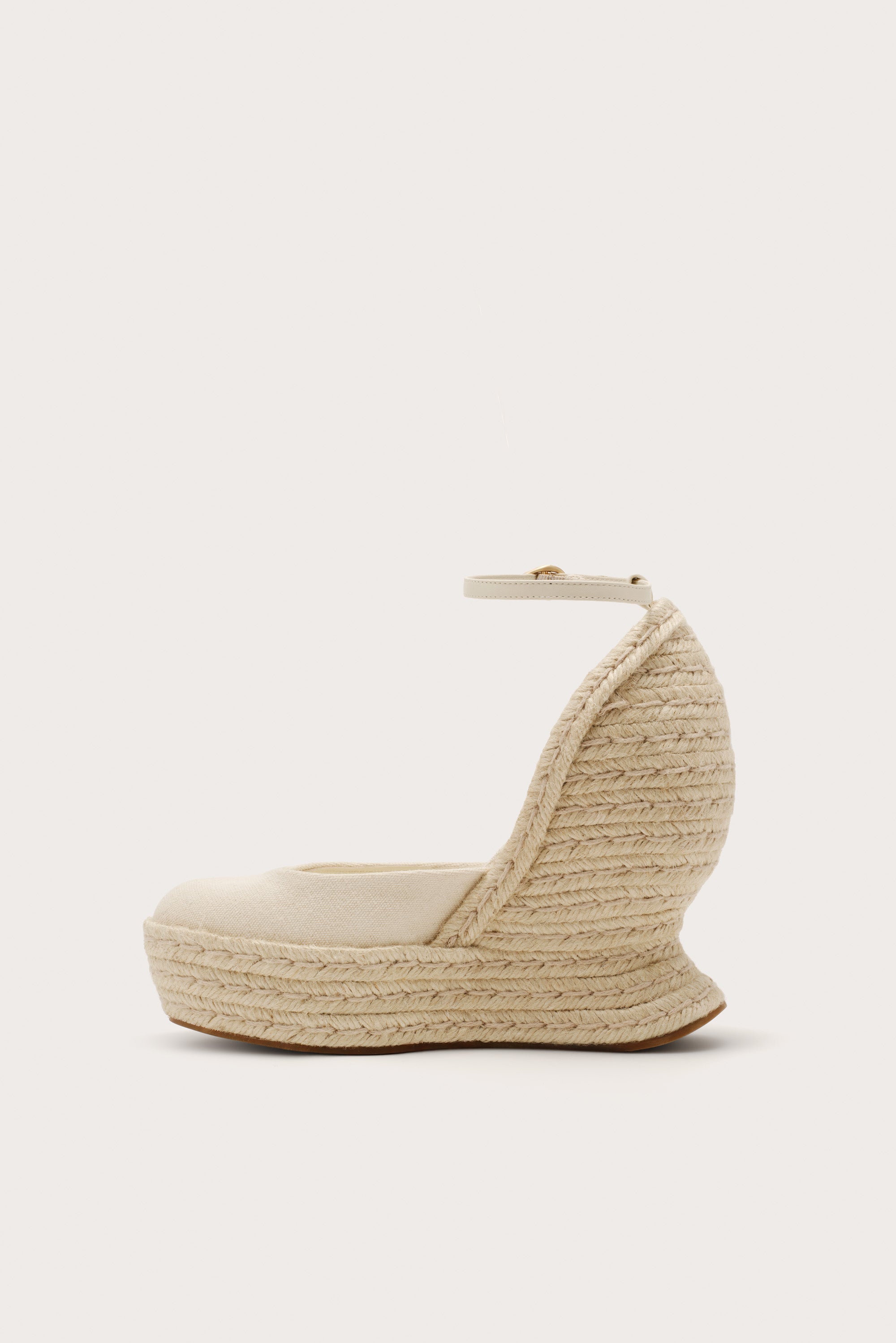 TARA ESPADRILLE SANDAL - OFF WHITE