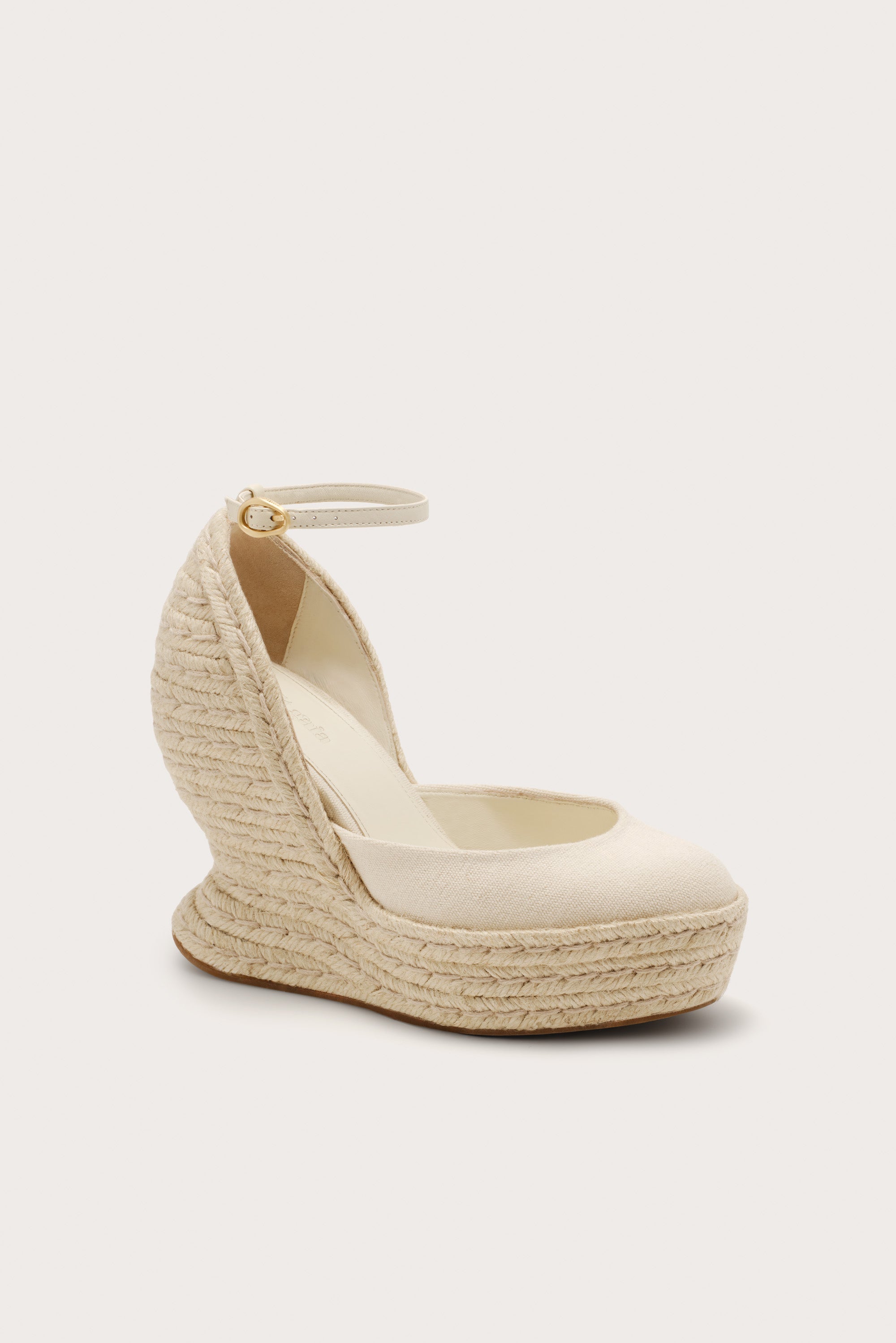 TARA ESPADRILLE SANDAL - OFF WHITE