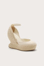 TARA ESPADRILLE SANDAL - OFF WHITE