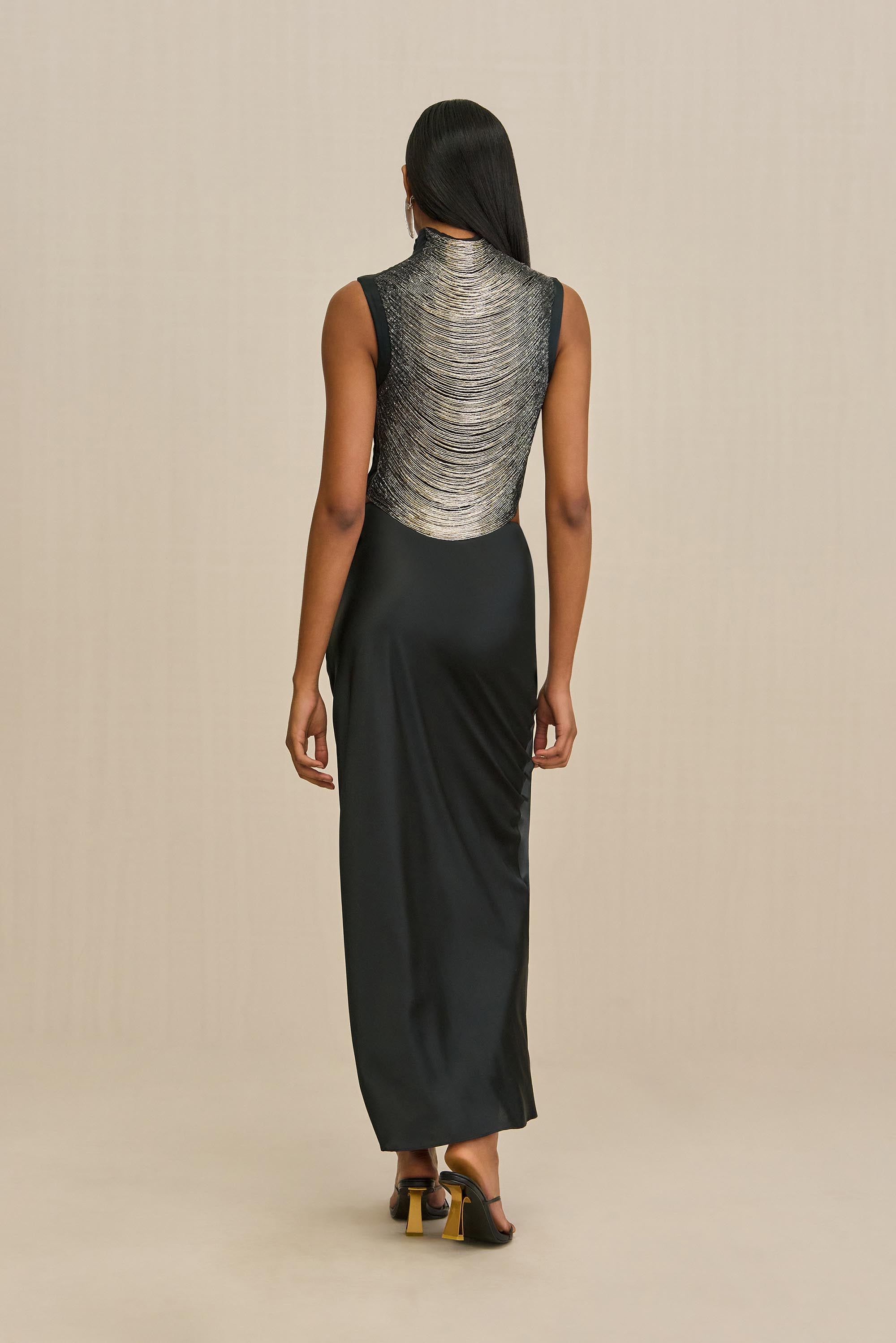 TARAJI TOP - BLACK