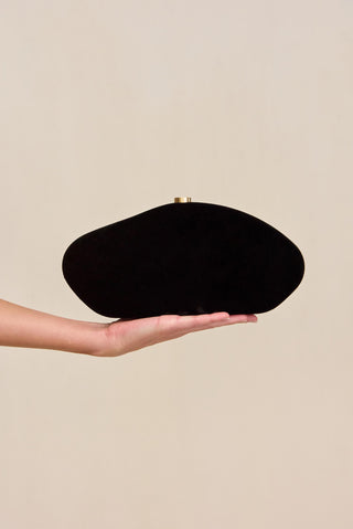 CALDERA CLUTCH - BLACK VELVET