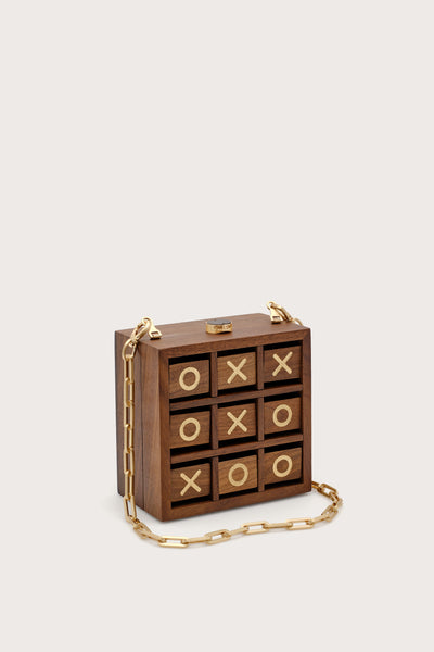 TIC TAC TOE CLUTCH - WALNUT – CULT GAIA