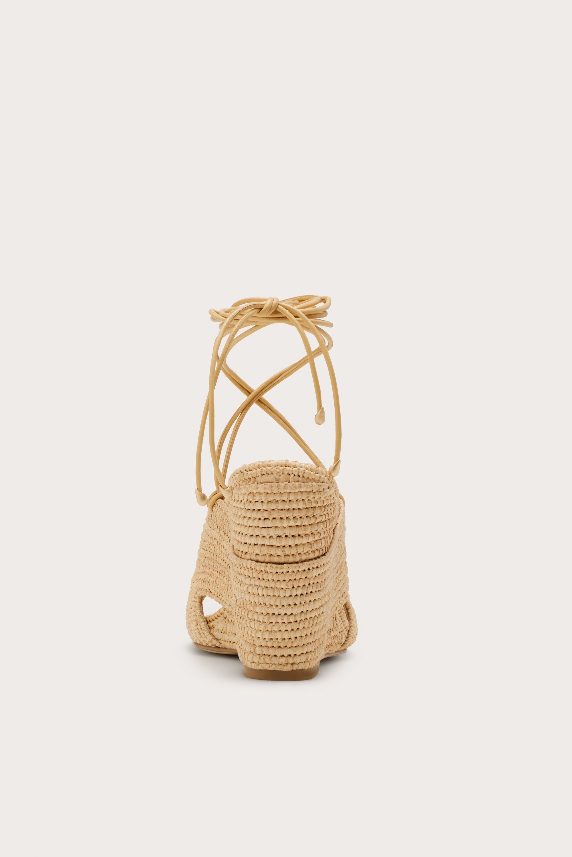 TOBI WEDGE SANDAL - NATURAL