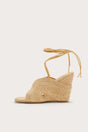 TOBI WEDGE SANDAL - NATURAL