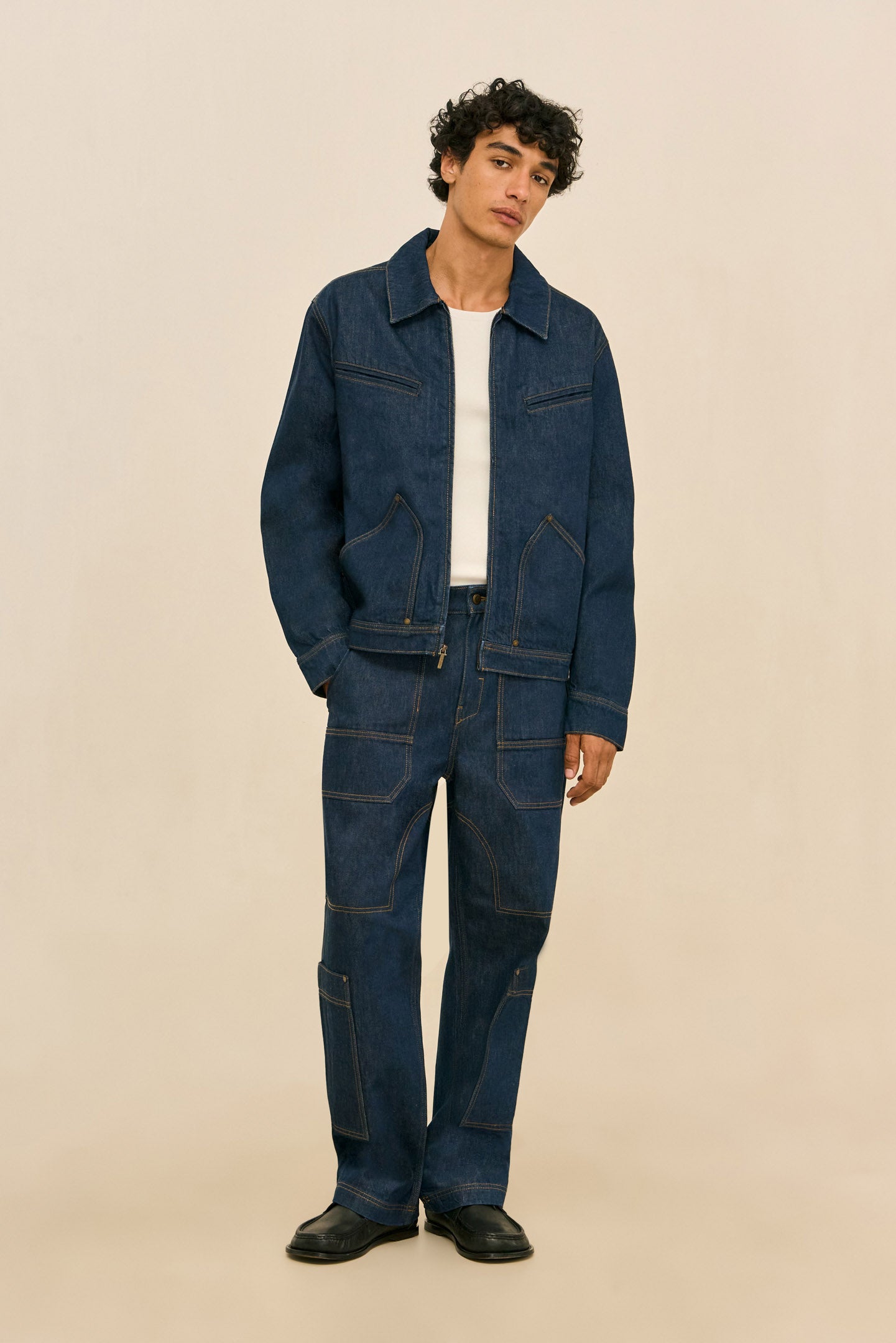TORU JACKET - INDIGO