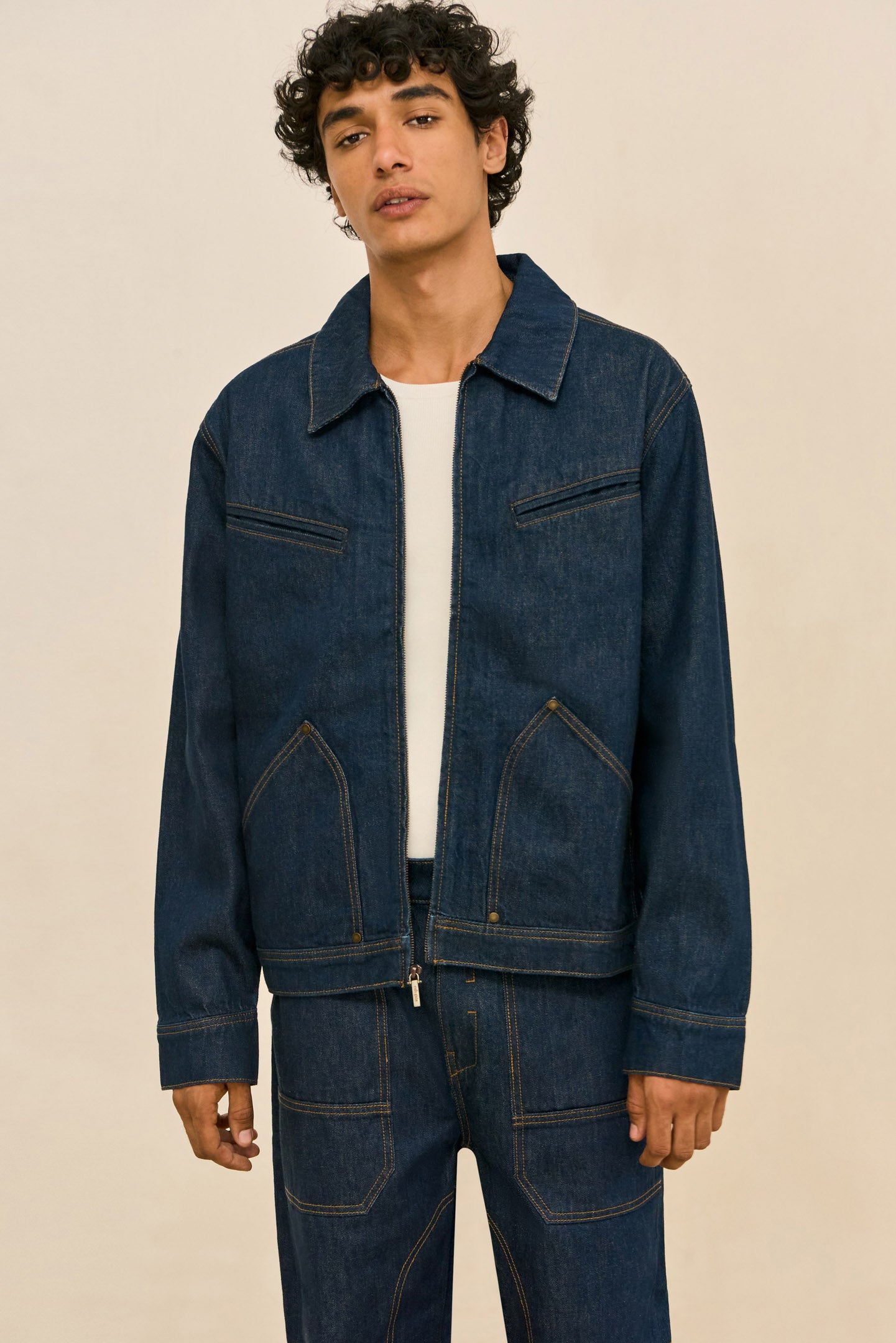TORU JACKET - INDIGO