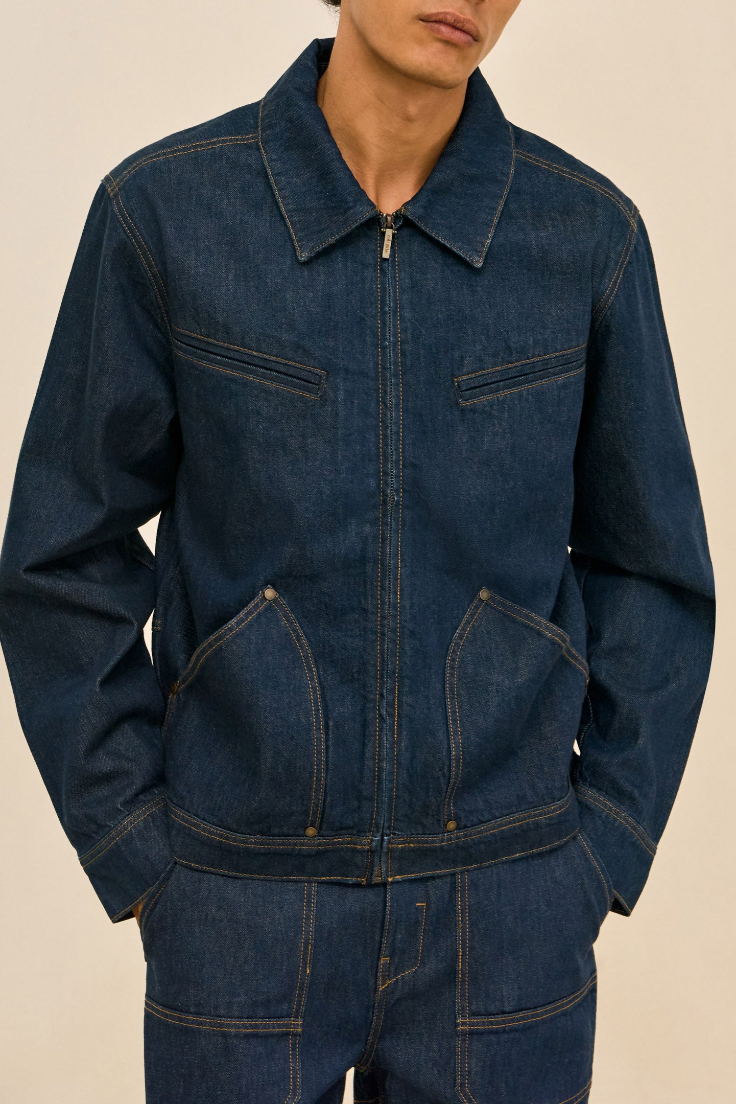 TORU JACKET - INDIGO