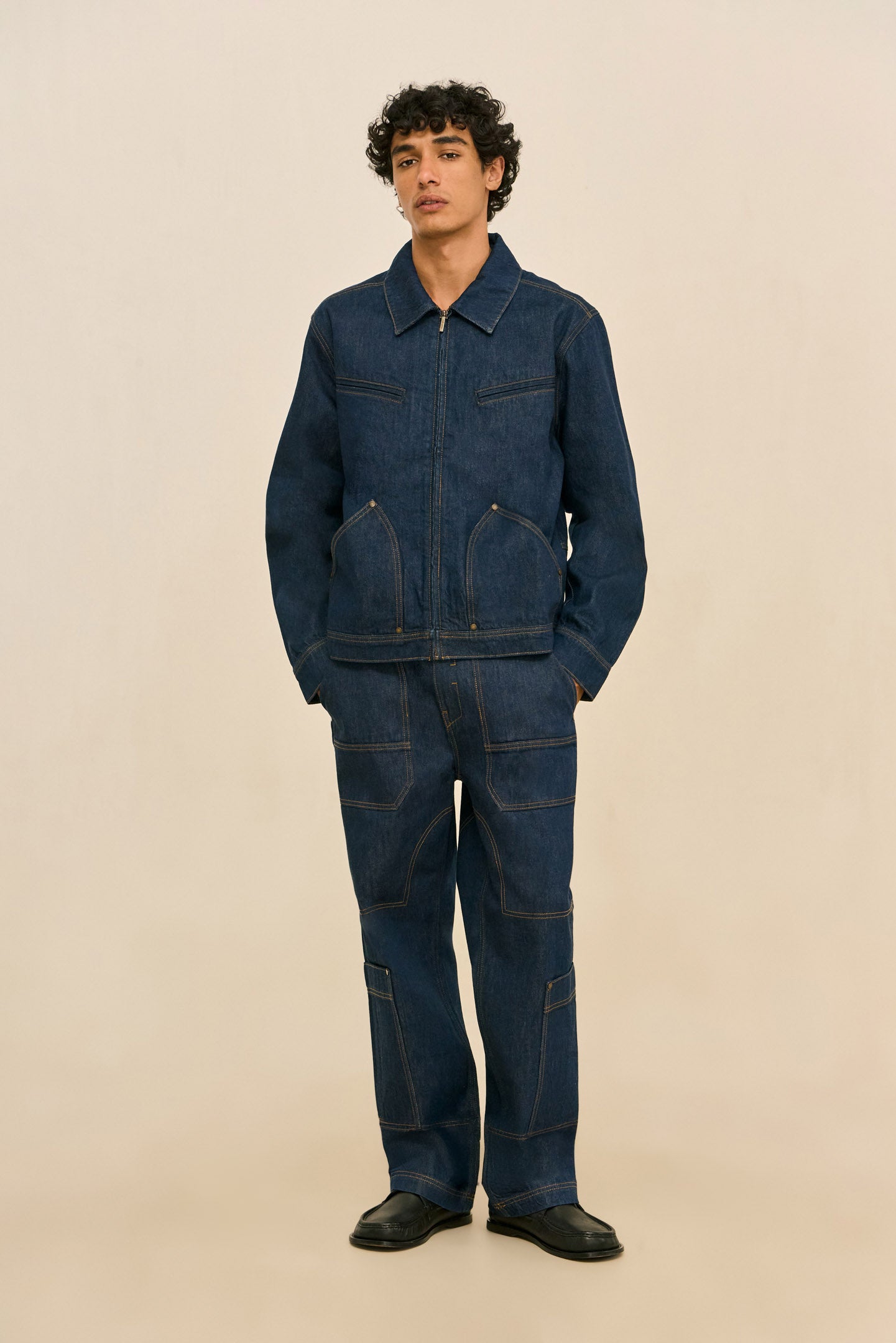 TORU JACKET - INDIGO