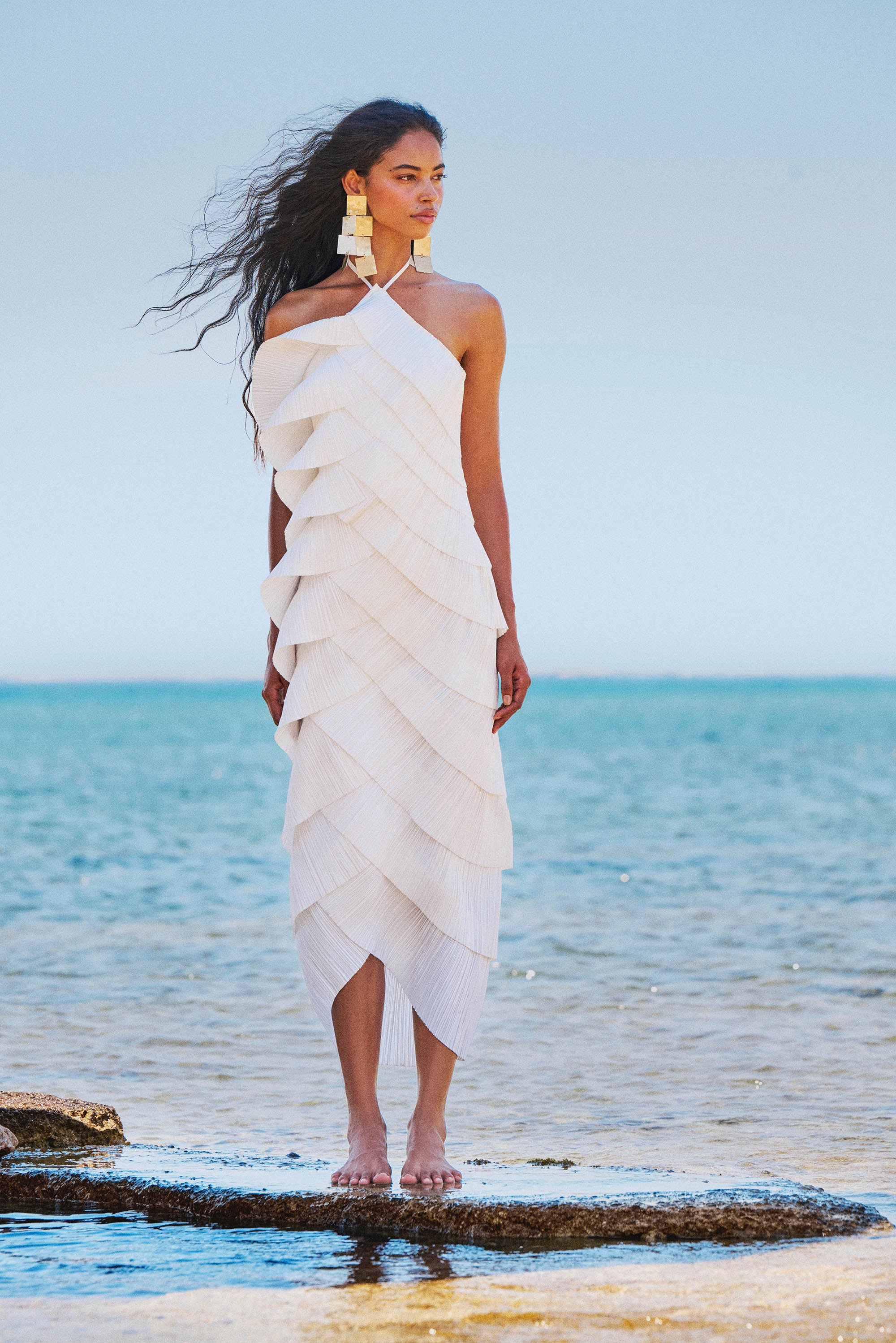 PATRIZIA DRESS - OFF WHITE