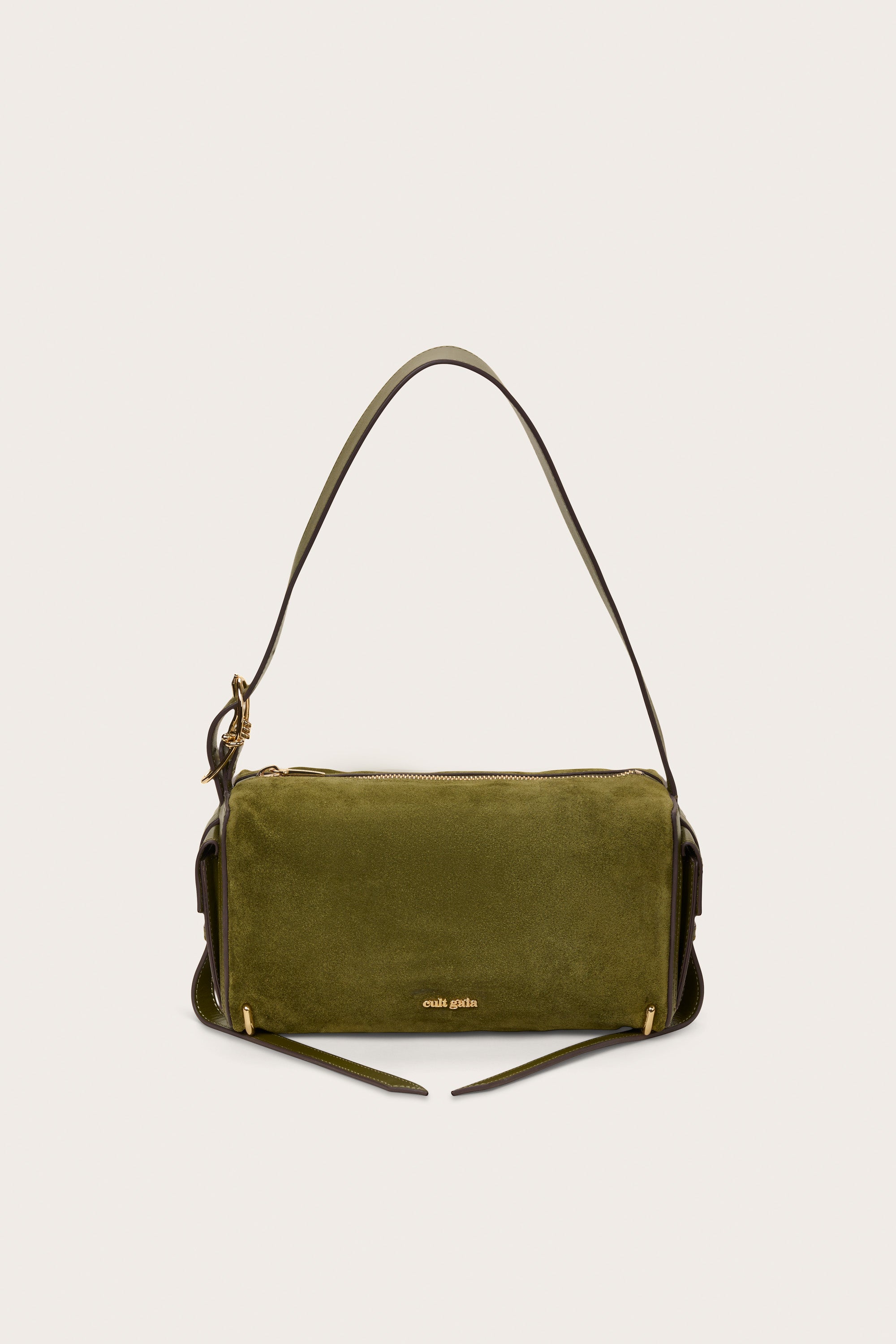 CULT GAIA NATASHA SHOULDER BAG IN OLIVA