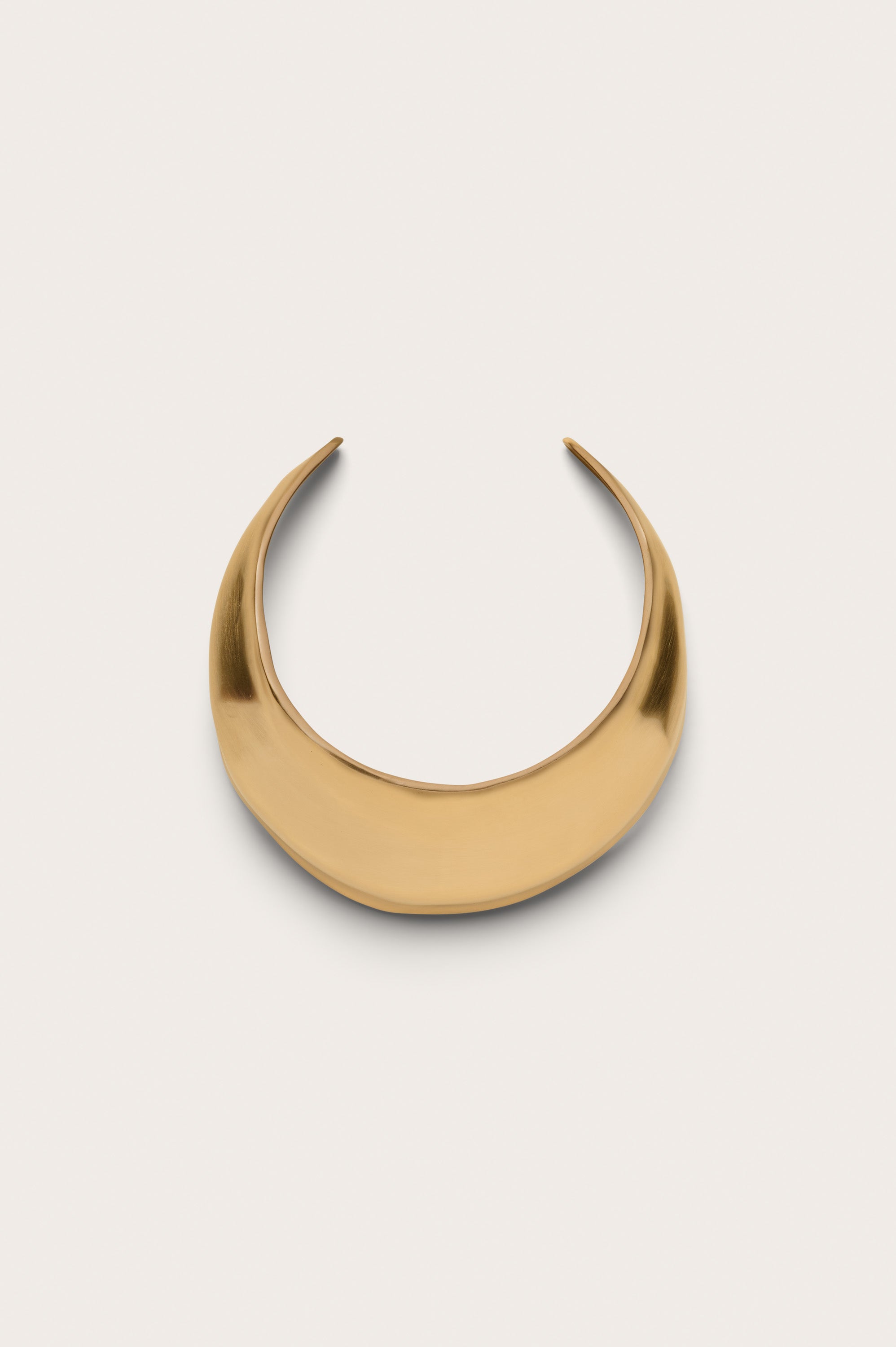 ULANI CHOKER - BRUSHED BRASS