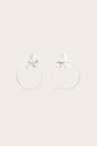 CULT GAIA CAMILLE EARRING IN WHITE