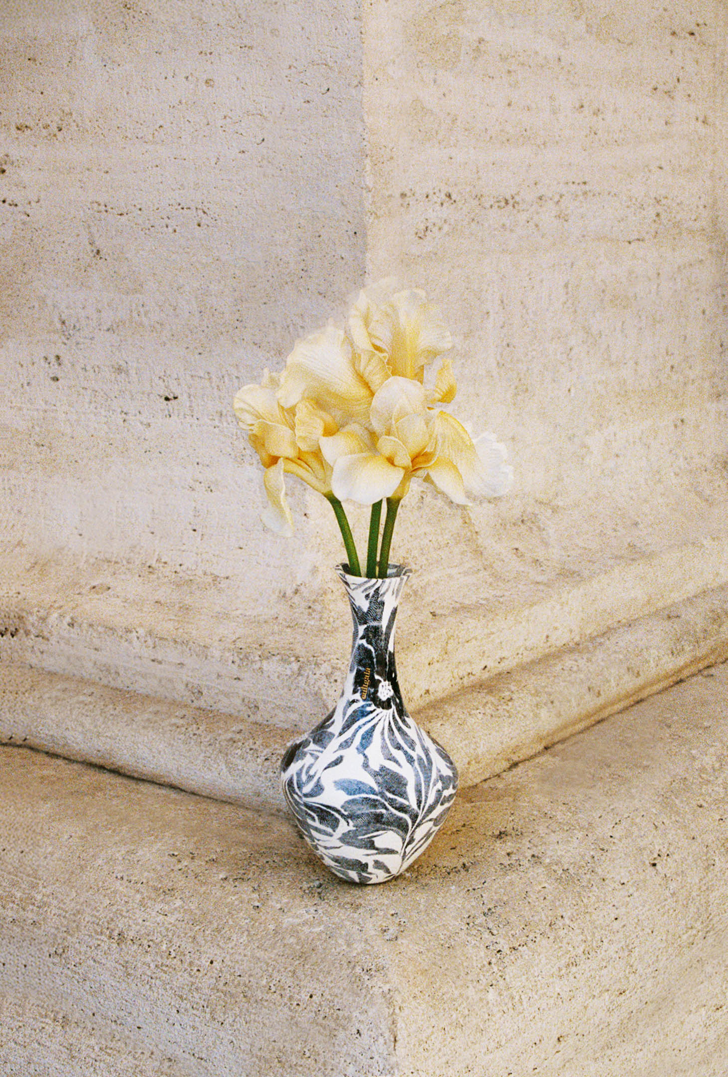 JUNOS CLUTCH - ETCHED FLORAL