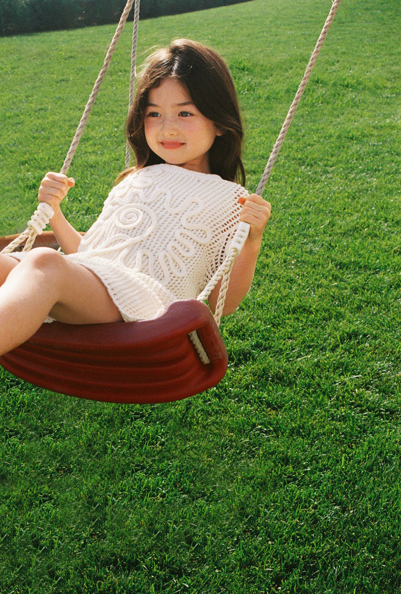 KIDS NISSA DRESS - OFF WHITE