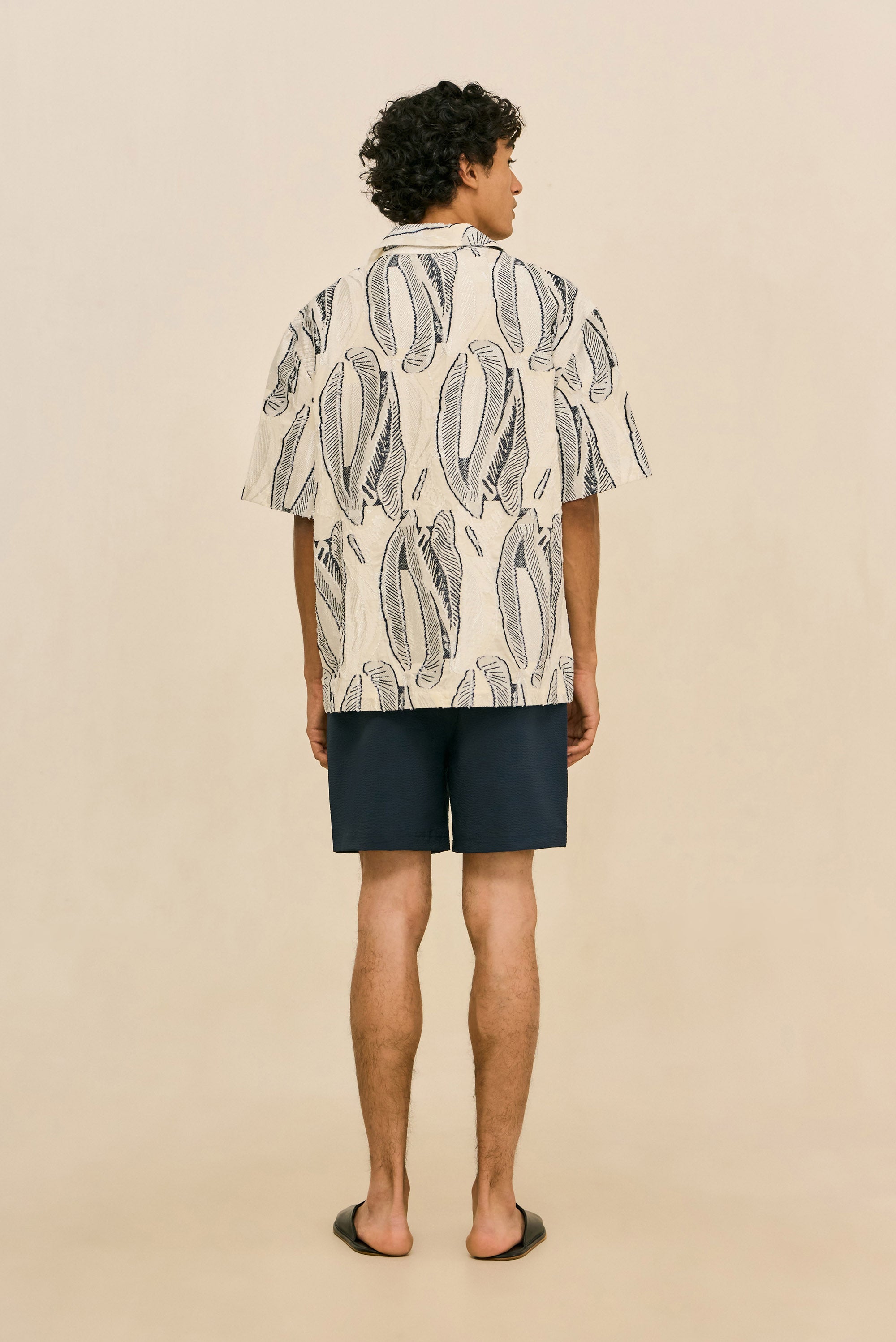 NICCO SWIM SHORT - DEEP LAKE