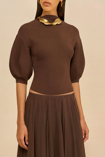 XADEN KNIT TOP - LUWAK – CULT GAIA