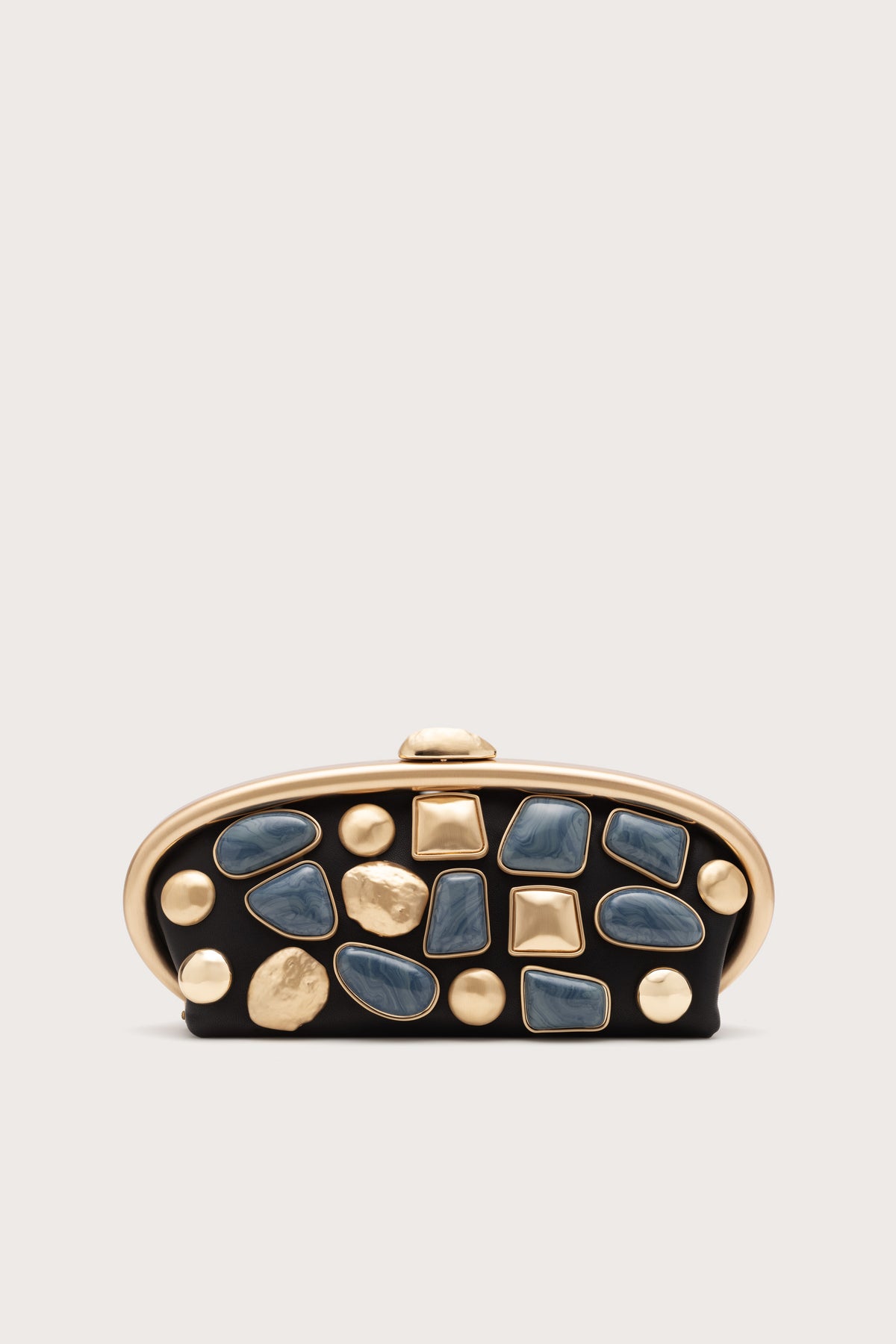 YUSRA CLUTCH - BLACK MULTI