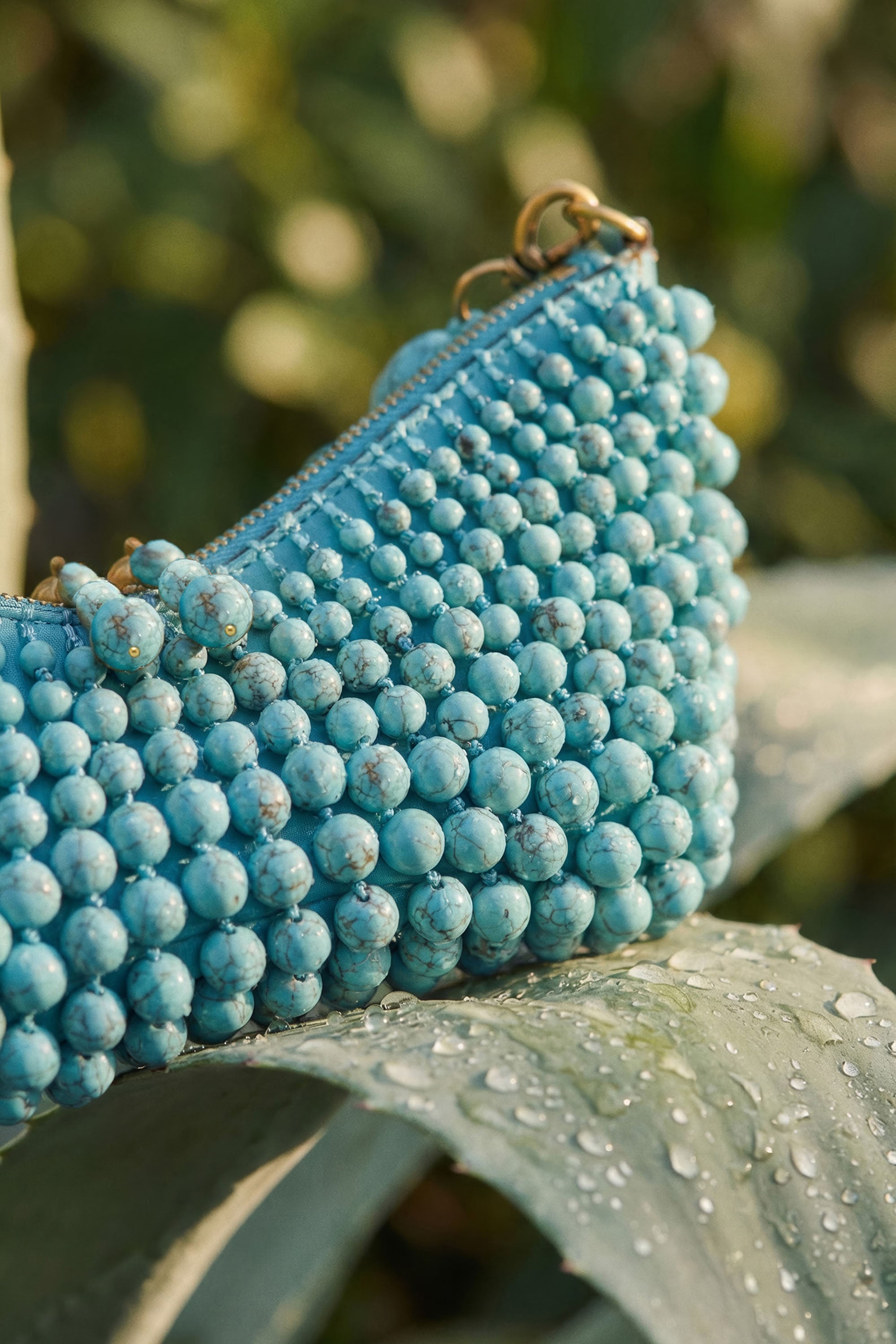 MERCIER MINI SHOULDER BAG - IBIZA TURQUOISE