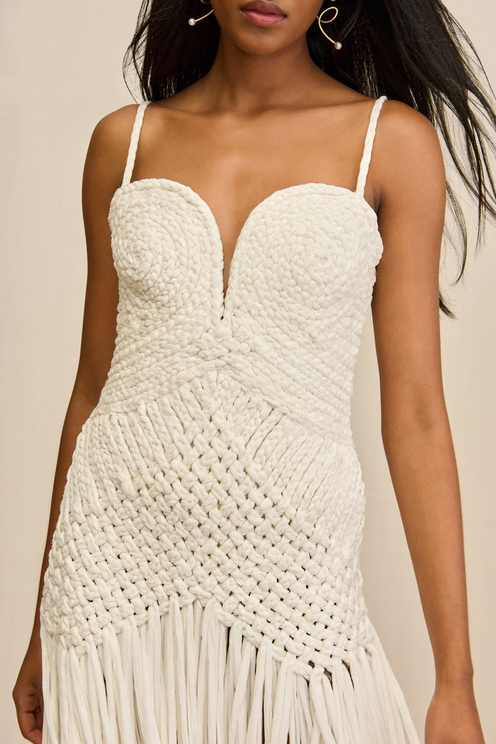 BLYTHE DRESS - OFF WHITE