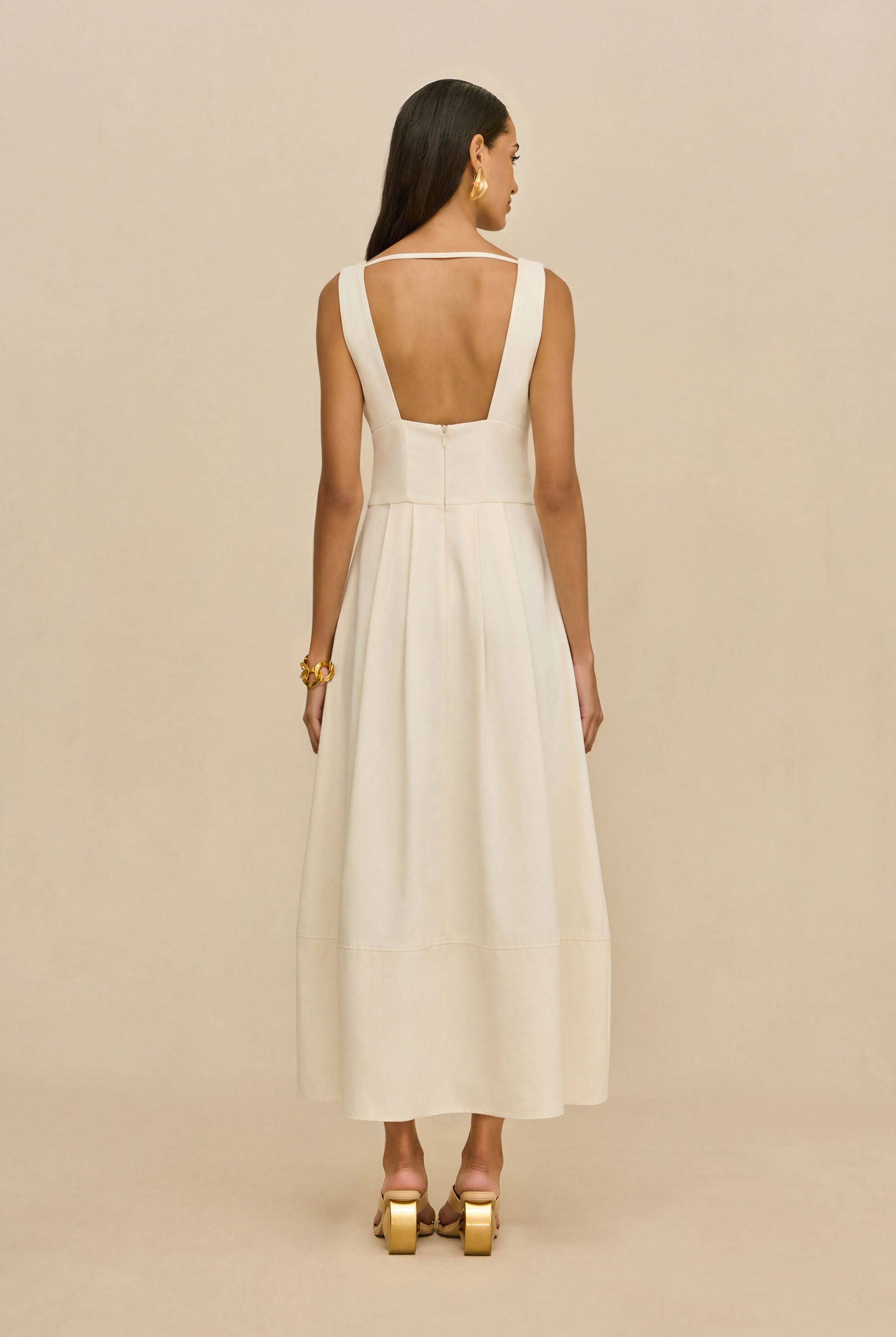 EBISU DRESS - OFF WHITE