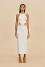 JENA KNIT DRESS - OFF WHITE