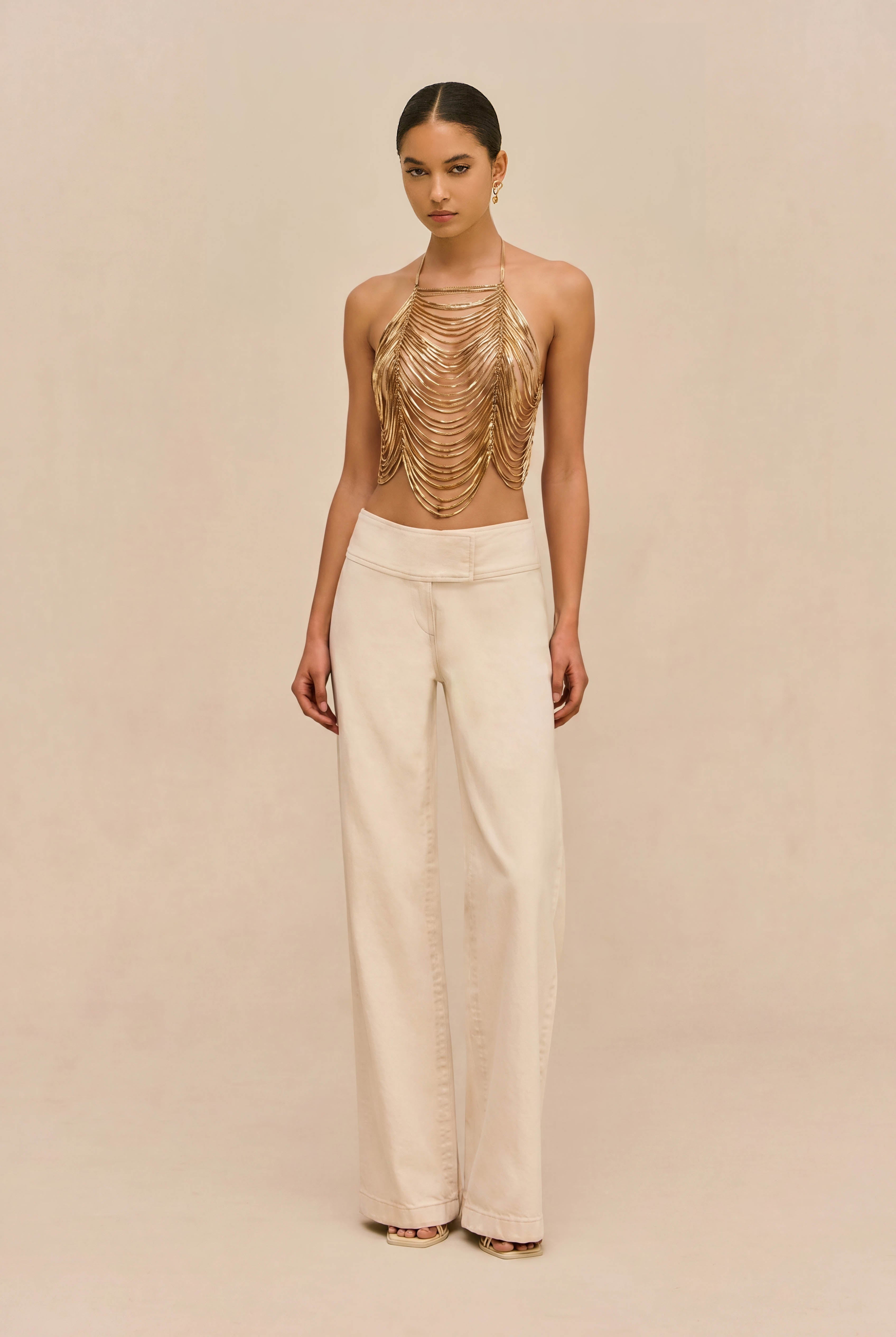 YAEL PANT - TRAVERTINE