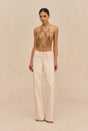 KYE TOP - PALE GOLD