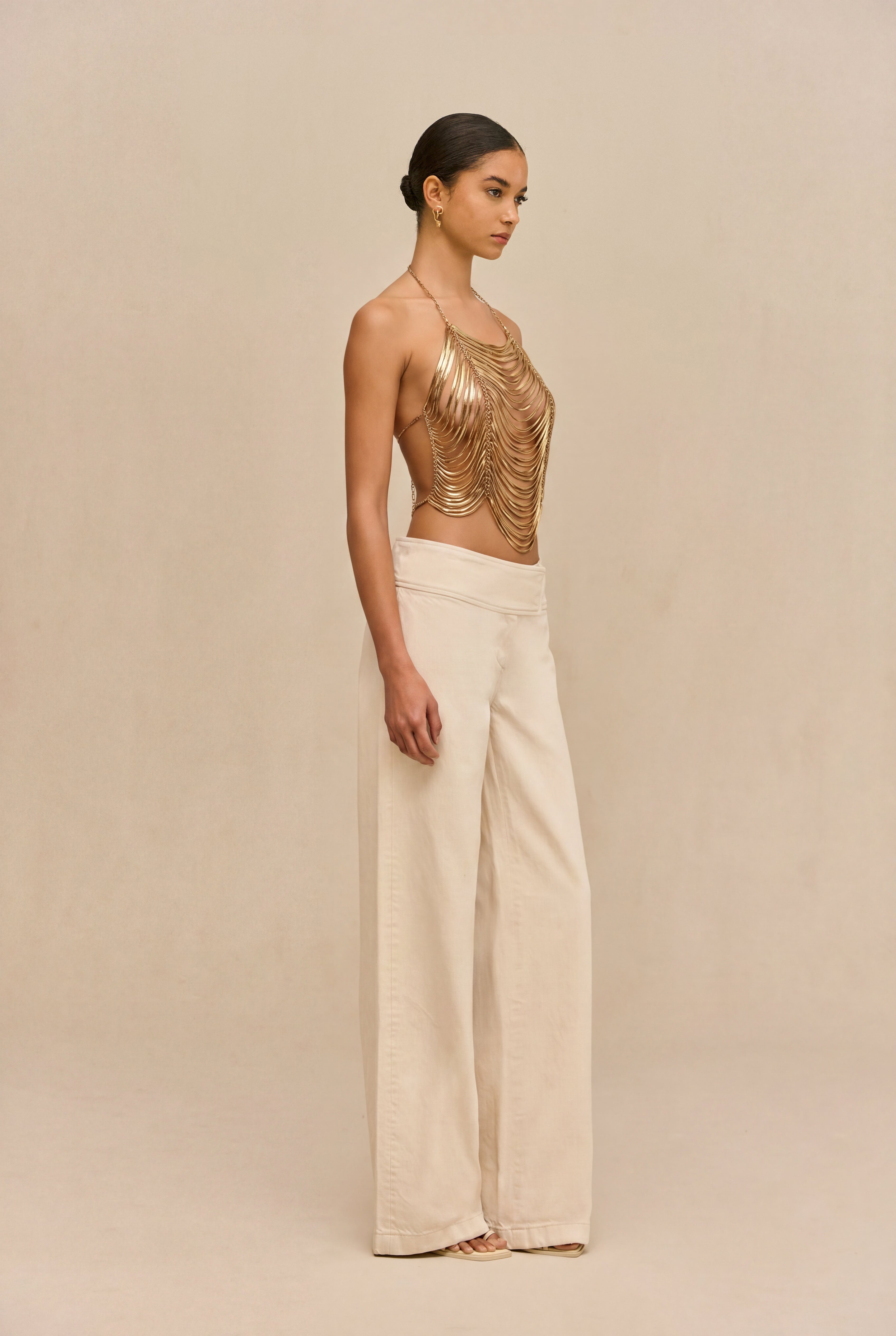 YAEL PANT - TRAVERTINE