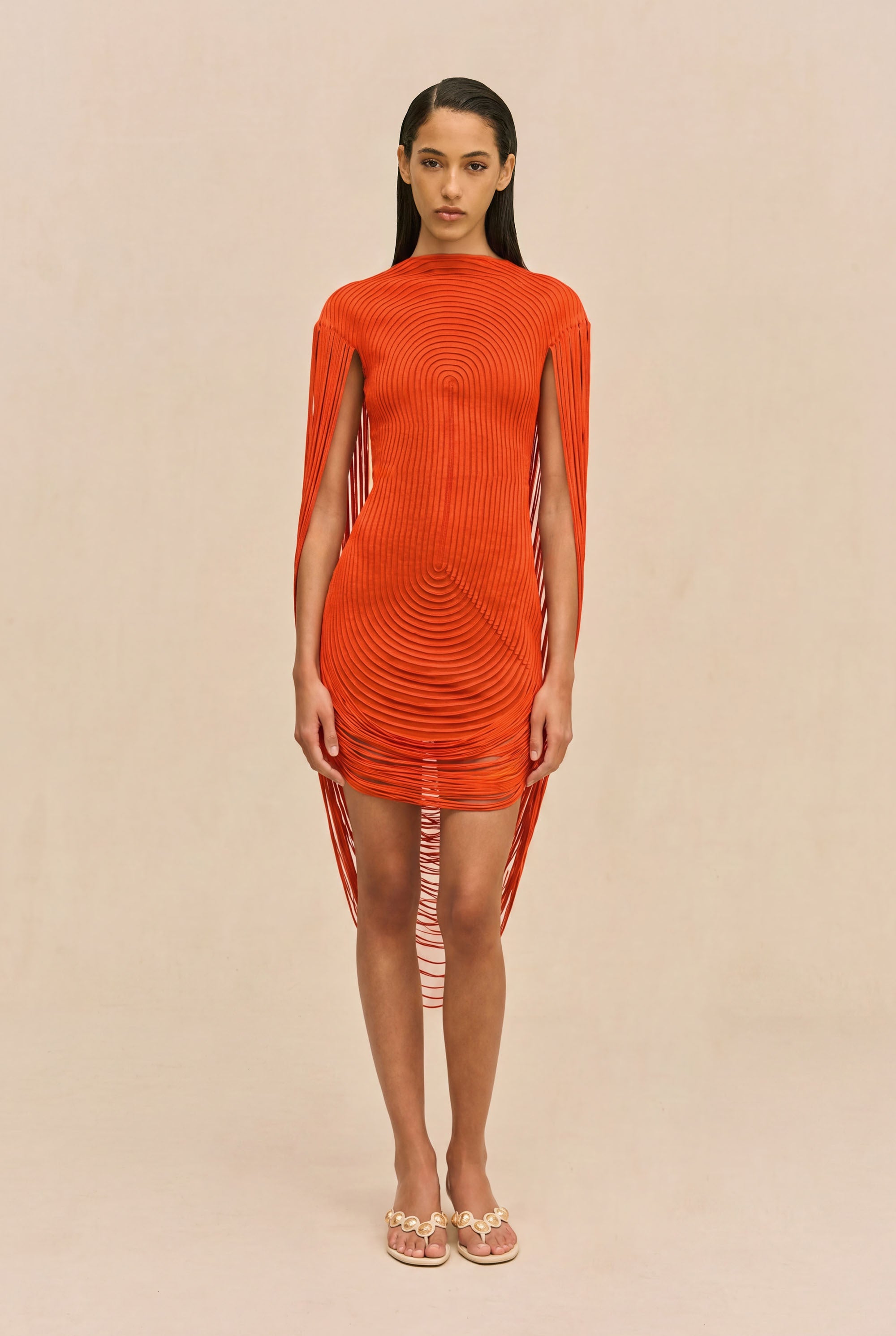 KATJA DRESS - TANGELO