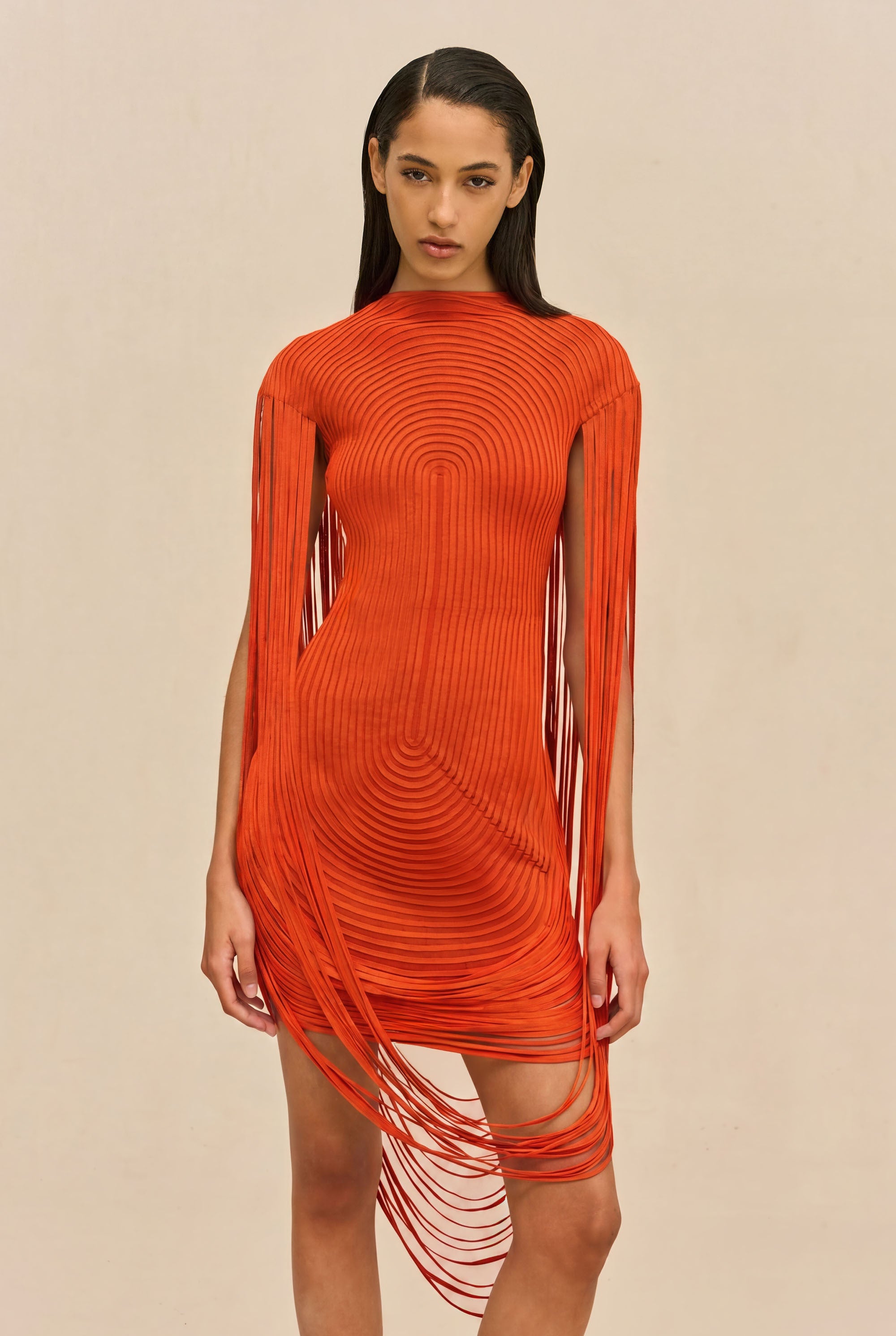 KATJA DRESS - TANGELO