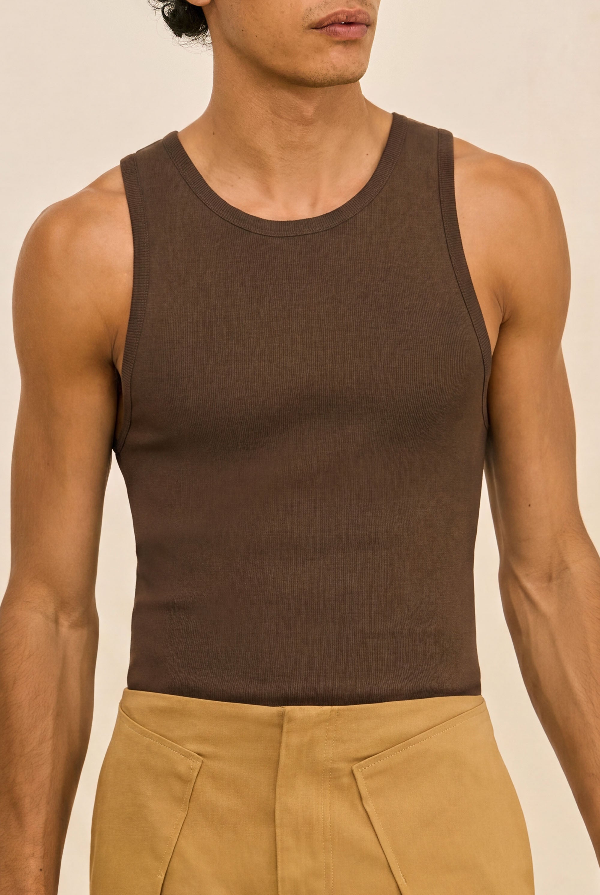 ELIOT KNIT TANK - LUWAK