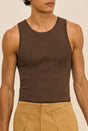 ELIOT KNIT TANK - LUWAK